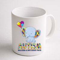 Autism Walking A Different Path Elephant Mug