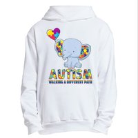 Autism Walking A Different Path Elephant Urban Pullover Hoodie