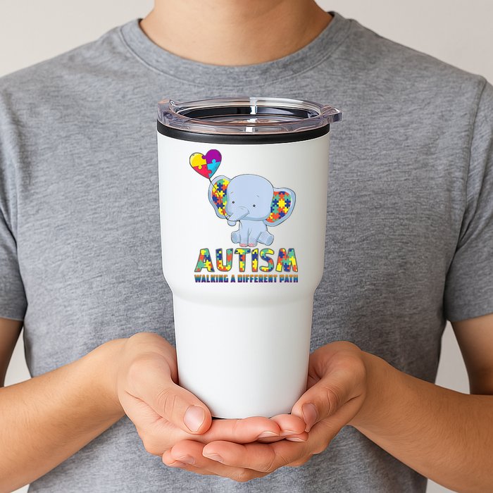 Autism Walking A Different Path Elephant Tumbler