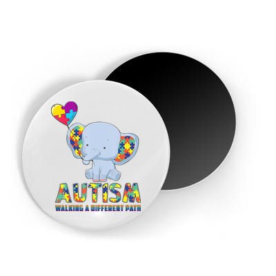 Autism Walking A Different Path Elephant Magnet
