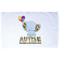 Autism Walking A Different Path Elephant Microfiber Hand Towel