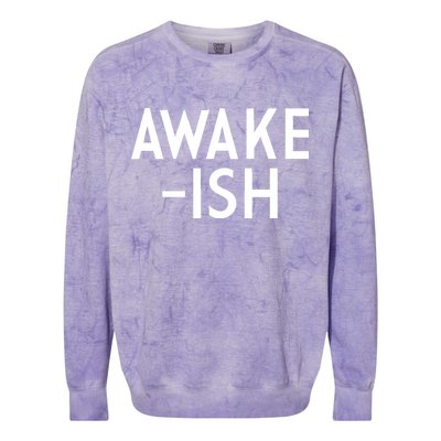 Awake-ish Colorblast Crewneck Sweatshirt