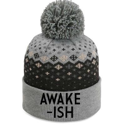 Awake-ish The Baniff Cuffed Pom Beanie