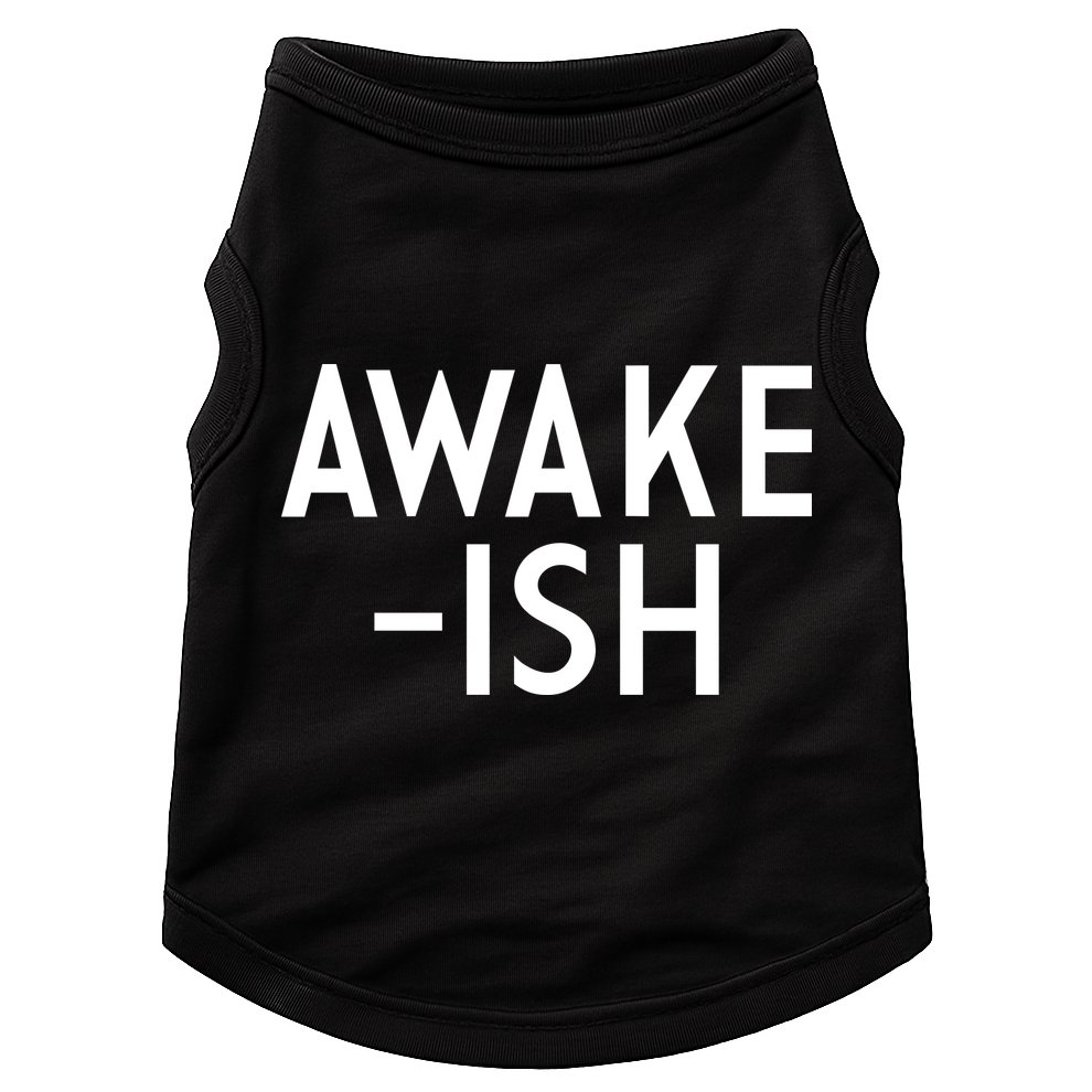 Awake-ish Doggie Tank