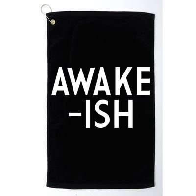 Awake-ish Golf Towel