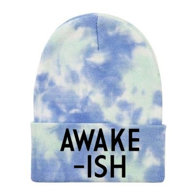 Awake-ish Tie Dye 12in Knit Beanie