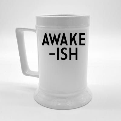 Awake-ish Beer Stein