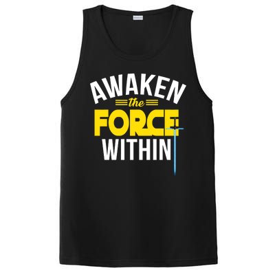 Awaken The Force Within Christian PosiCharge Competitor Tank