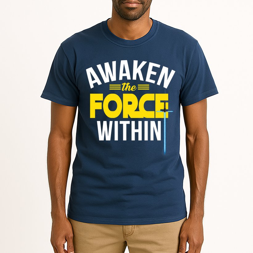 Awaken The Force Within Christian Tall T-Shirt