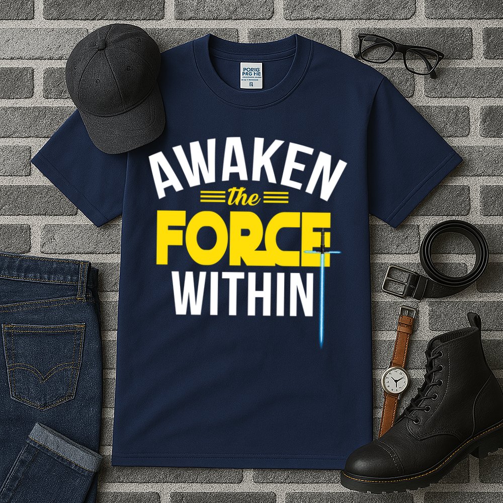 Awaken The Force Within Christian Tall T-Shirt