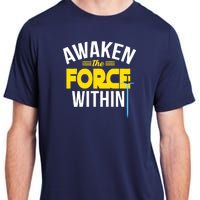 Awaken The Force Within Christian Adult ChromaSoft Performance T-Shirt