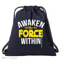 Awaken The Force Within Christian Drawstring Bag