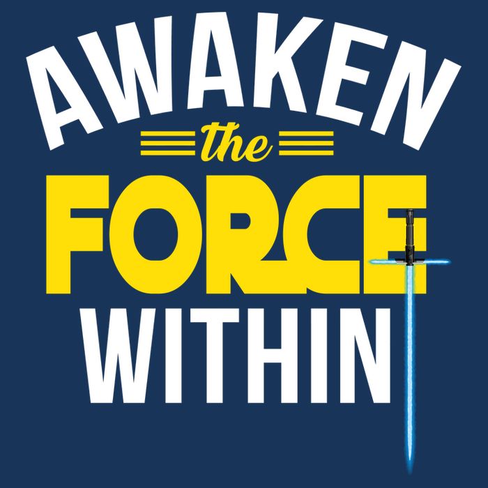 Awaken The Force Within Christian Flatbill Hat
