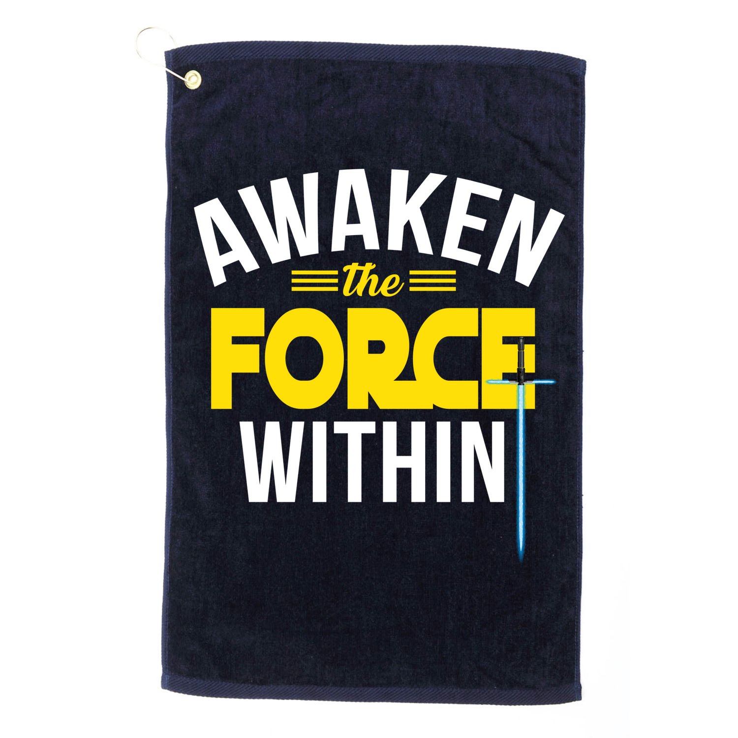 Awaken The Force Within Christian Golf Towel