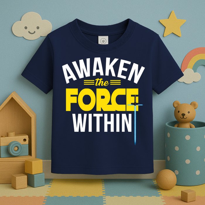 Awaken The Force Within Christian Toddler T-Shirt