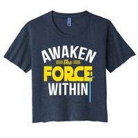Awaken The Force Within Christian Crop Top