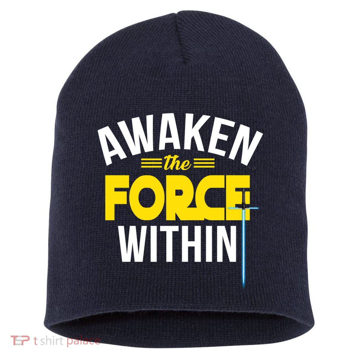 Awaken The Force Within Christian Short Acrylic Beanie