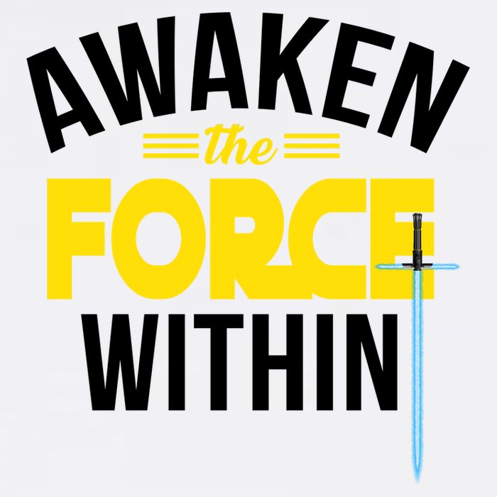 Awaken The Force Within Christian Garment-Dyed Sweatshirt