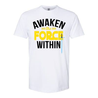 Awaken The Force Within Christian Softstyle CVC T-Shirt