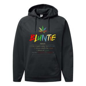 Aunt Wear Bluntie Performance Fleece Hoodie