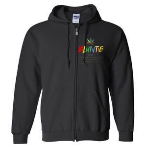 Aunt Wear Bluntie Full Zip Hoodie