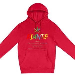 Aunt Wear Bluntie Premium Pullover Hoodie