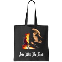 Air Will Be Blud Vintage Dog Air Will Be Blood Tote Bag