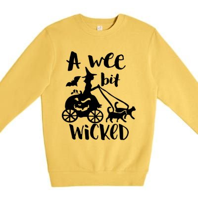 A Wee Bit Wicked Premium Crewneck Sweatshirt