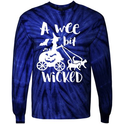 A Wee Bit Wicked Tie-Dye Long Sleeve Shirt