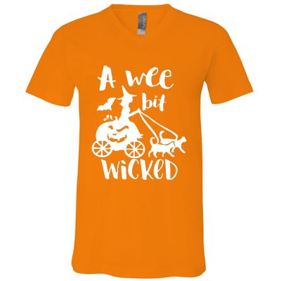 A Wee Bit Wicked V-Neck T-Shirt