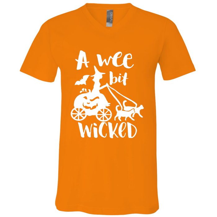 A Wee Bit Wicked V-Neck T-Shirt