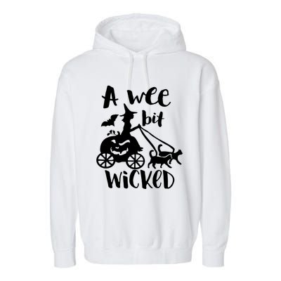 A Wee Bit Wicked Garment-Dyed Fleece Hoodie