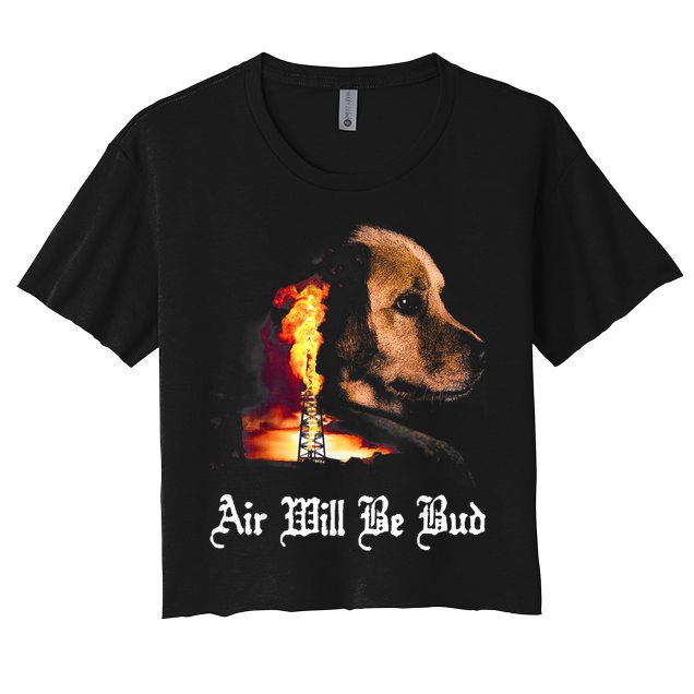 Air Will Be Blud Crop Top