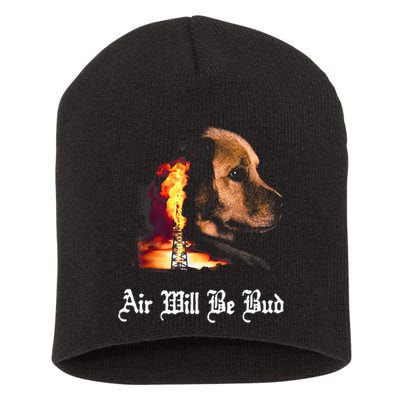 Air Will Be Blud Short Acrylic Beanie