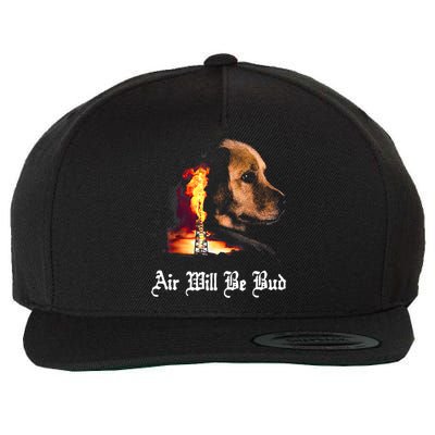 Air Will Be Blud Wool Snapback Cap