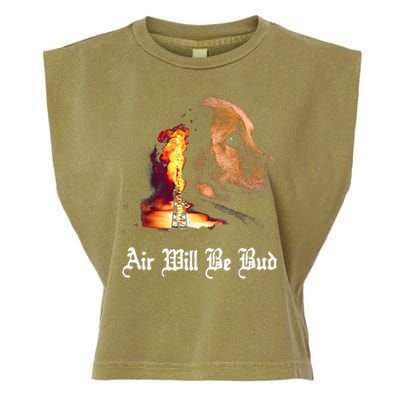 Air Will Be Blud Garment-Dyed Women's Muscle Tee