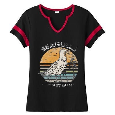 American Woodcock Bird Retro Vaporwave Unique Birding Gift design cute bird with the funny quote saying.Perfect for who love bird, bird quote, bird lover, animals, animal, ornithology, Farm Animals, Wildlife, Nature, Forest Ladies Halftime Notch Neck Tee