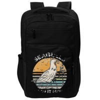 American Woodcock Bird Retro Vaporwave Unique Birding Gift design cute bird with the funny quote saying.Perfect for who love bird, bird quote, bird lover, animals, animal, ornithology, Farm Animals, Wildlife, Nature, Forest Impact Tech Backpack