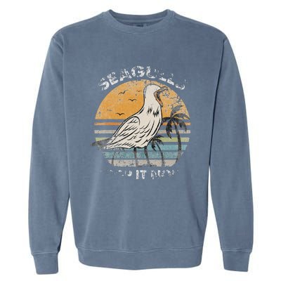 American Woodcock Bird Retro Vaporwave Unique Birding Gift design cute bird with the funny quote saying.Perfect for who love bird, bird quote, bird lover, animals, animal, ornithology, Farm Animals, Wildlife, Nature, Forest Garment-Dyed Sweatshirt