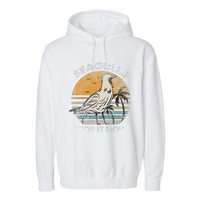 American Woodcock Bird Retro Vaporwave Unique Birding Gift design cute bird with the funny quote saying.Perfect for who love bird, bird quote, bird lover, animals, animal, ornithology, Farm Animals, Wildlife, Nature, Forest Garment-Dyed Fleece Hoodie