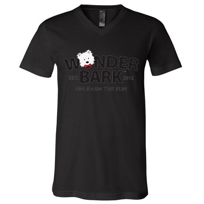 Awesome Wonder Bark Attire V-Neck T-Shirt