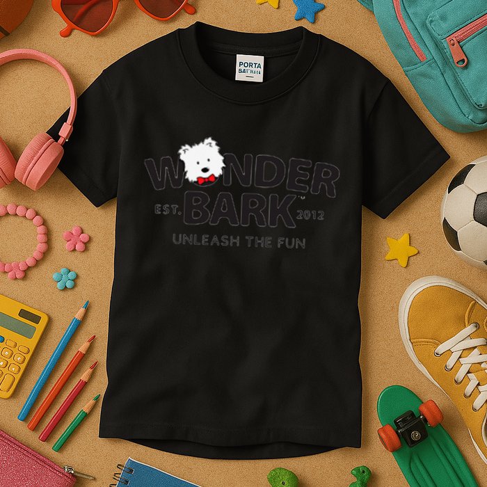 Awesome Wonder Bark Attire Kids T-Shirt