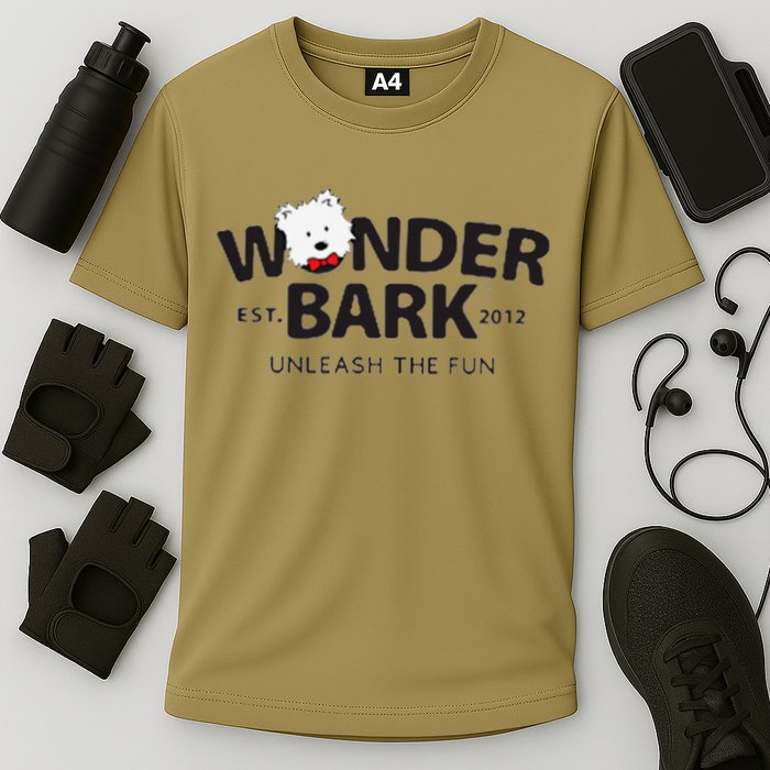 Awesome Wonder Bark Attire Cooling Performance Crew T-Shirt