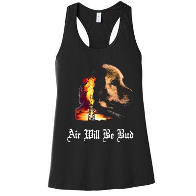 Air Will Be Blud Vintage Dog Air Will Be Blood Women's Racerback Tank