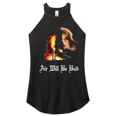 Air Will Be Blud Vintage Dog Air Will Be Blood Women's Perfect Tri Rocker Tank