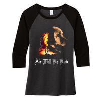 Air Will Be Blud Vintage Dog Air Will Be Blood Women's Tri-Blend 3/4-Sleeve Raglan Shirt