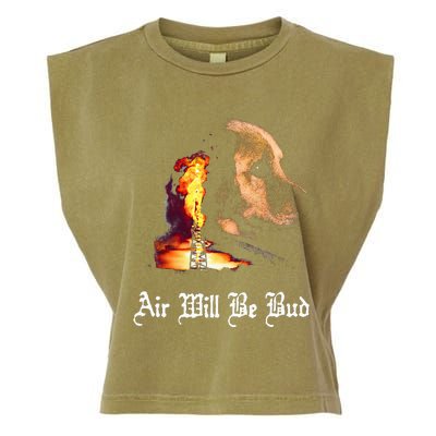 Air Will Be Blud Vintage Dog Air Will Be Blood Garment-Dyed Women's Muscle Tee