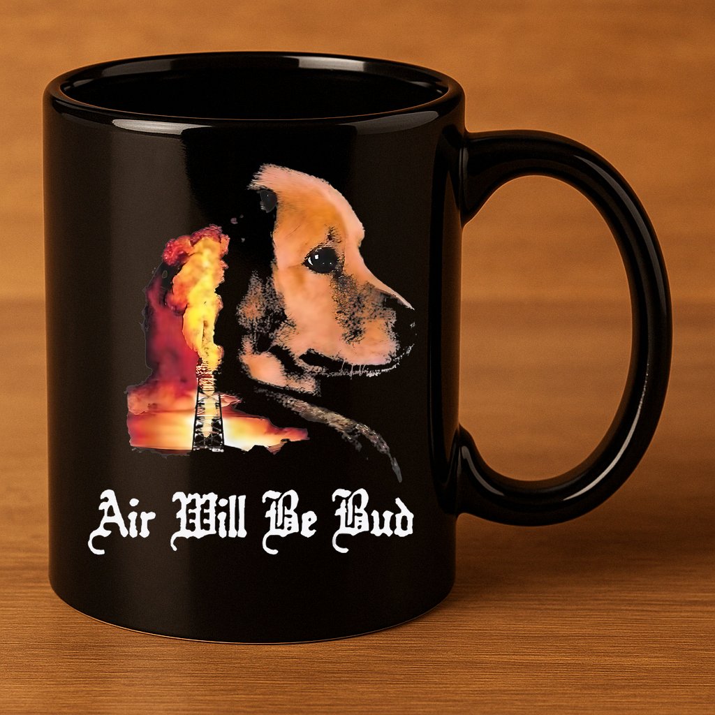 Air Will Be Bud  11oz C Handle Ceramic Mug