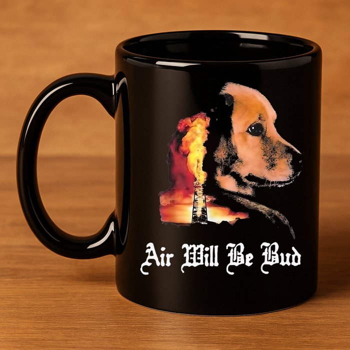 Air Will Be Bud  11oz C Handle Ceramic Mug