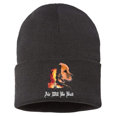 Air Will Be Bud  Sustainable Knit Beanie